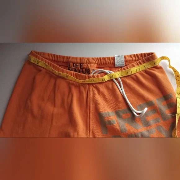 Freecity- Orange Track Pants - Picture 4 of 10